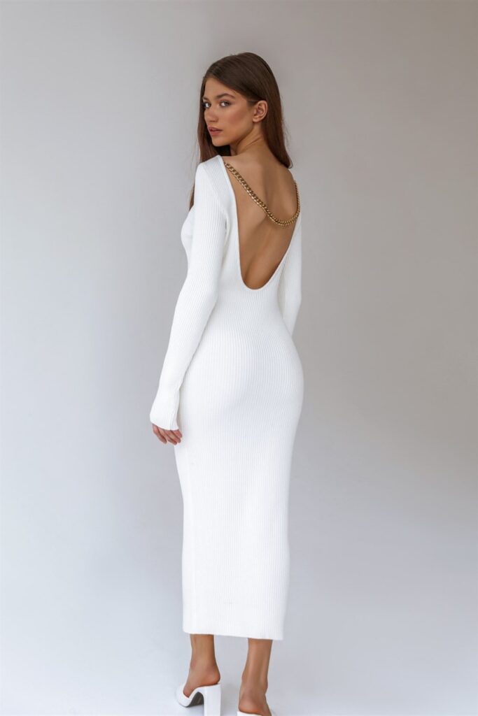 TRİKO ELBİSE MODELLERİ