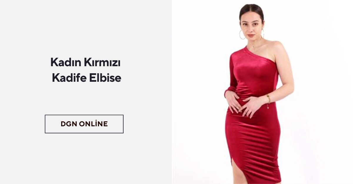 KIRMIZI KADİFE ELBİSE: ZAMANSIZ BİR KLASİK