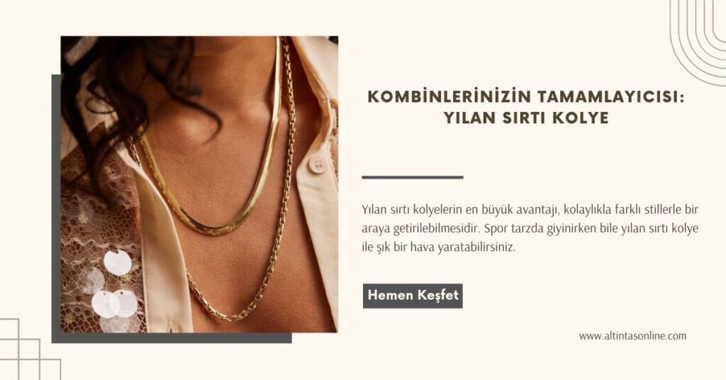 yılan sırtı kolye