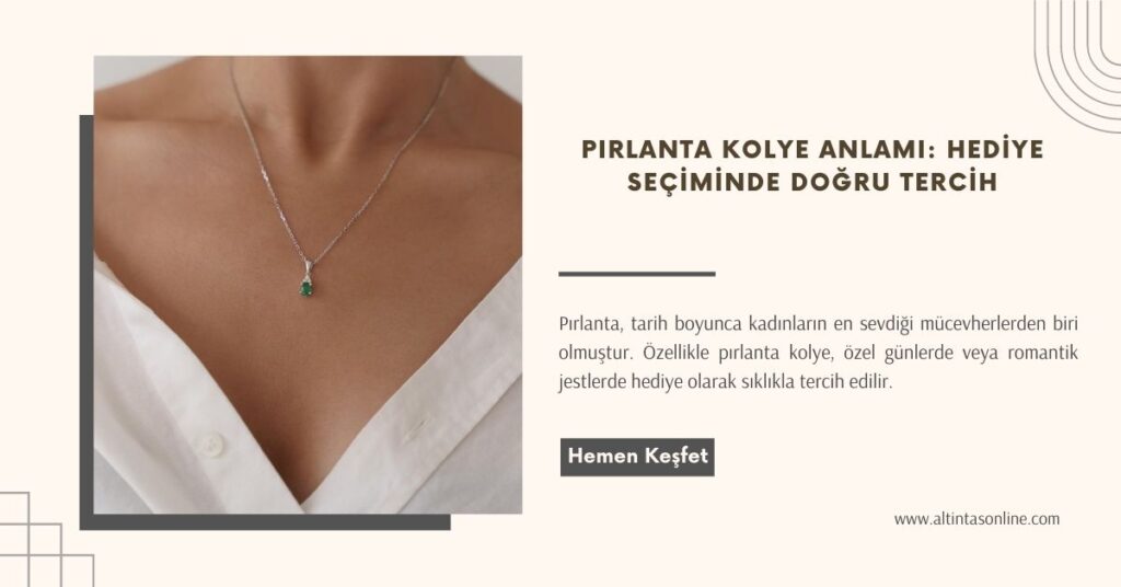 pırlanta kolye
