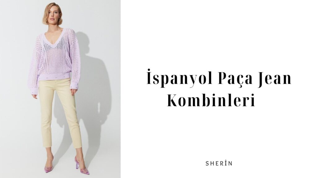 İspanyol Paça Jean Kombinleri