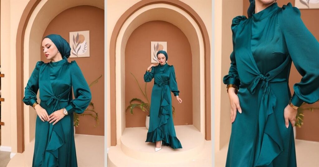 Fırfırlı Abiye: Zarafetin Dansı