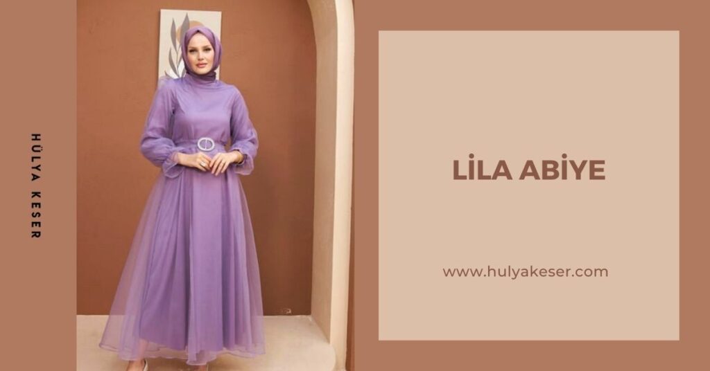 Lila Abiye ile Doğru Aksesuar Kombinleri