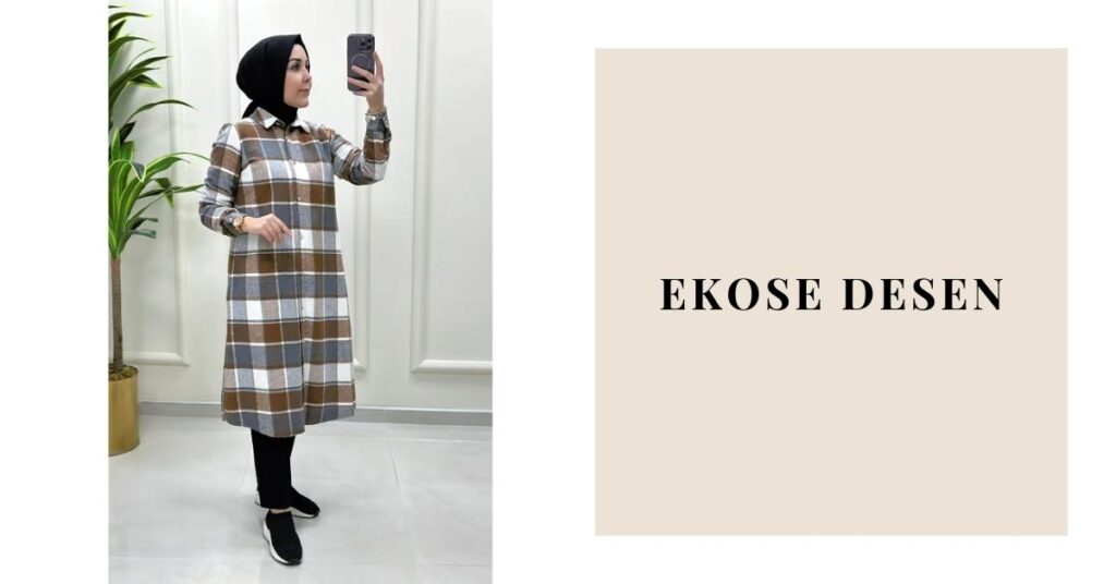 Ekose Desenli Tunik ile Stilinizi Yenileyin!