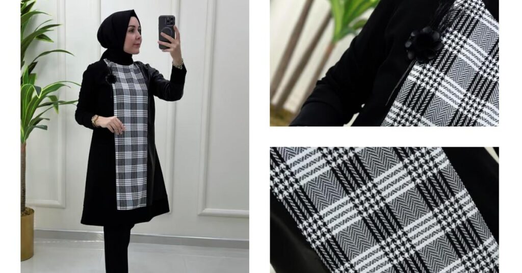 Kazayağı Desenli Tunik Nasıl Kombinlenir?