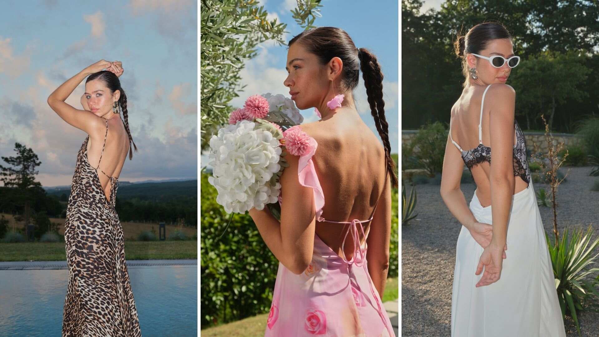 Sırt Dekolteli Elbise Kombini Nasıl Yapılır?