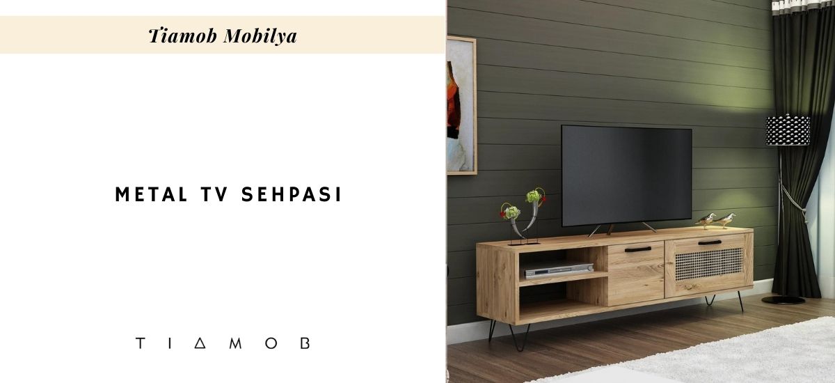 Metal TV Sehpası Modern Dekorasyonda Nasıl Kullanılır?