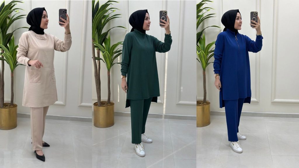 Ofis Şıklığında Tesettür Triko Takımlar Nasıl Kullanılır?