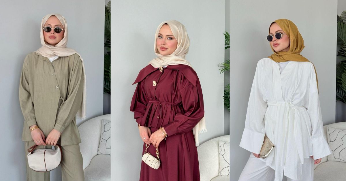 Yaz Sezonunda Öne Çıkan Tesettür Takım Modelleri