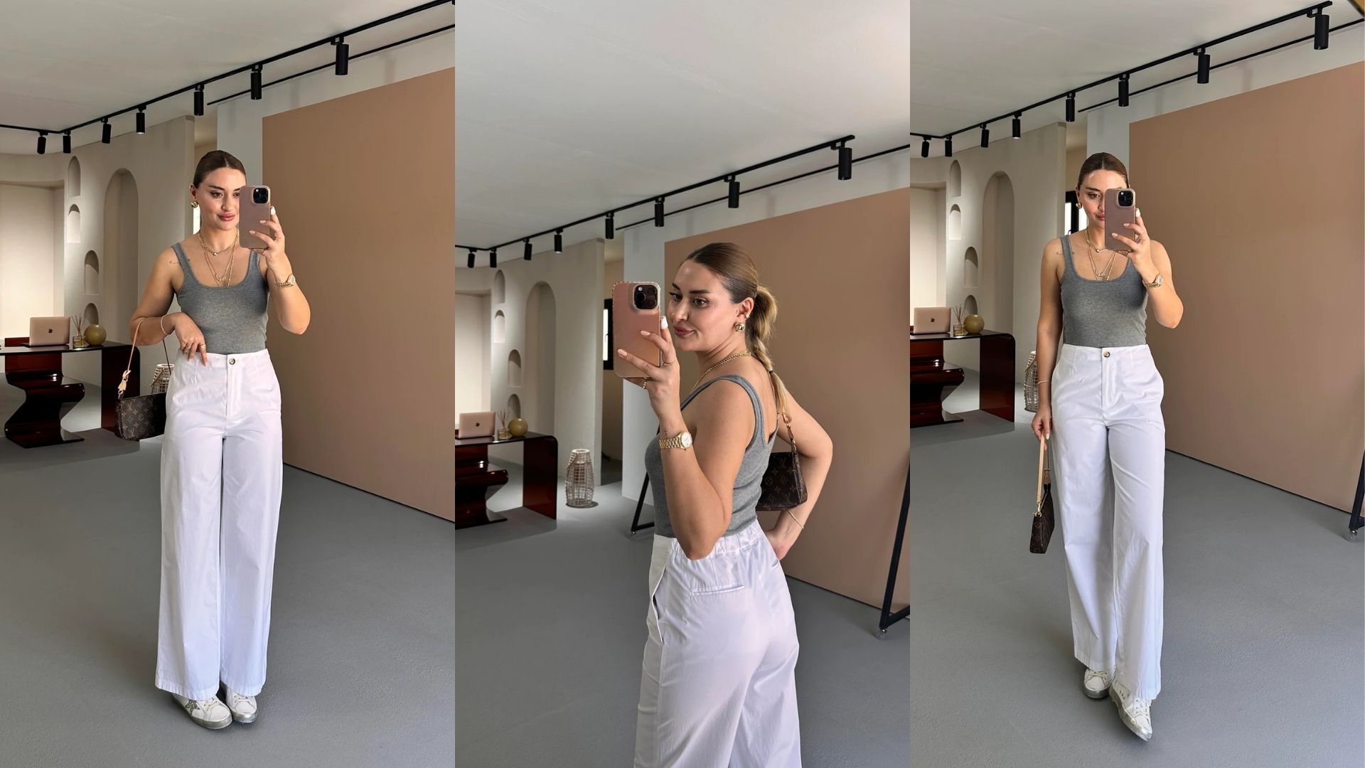 Beyaz Pantolon Kombini İçin 5 Stil İpucu