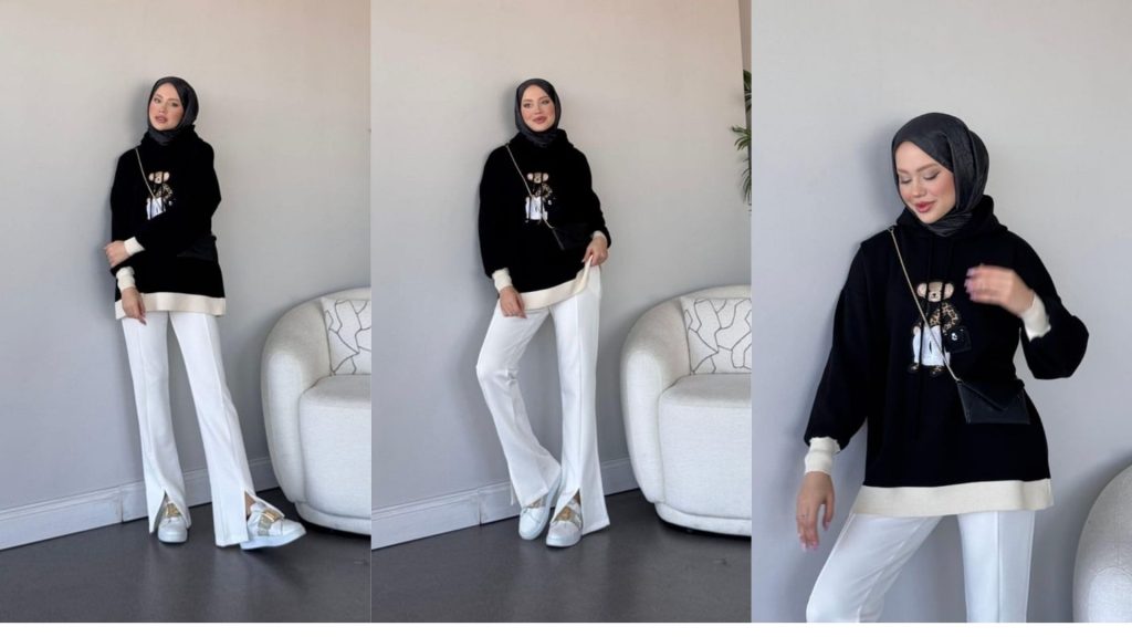 Tesettür Sweat  Nasıl Kombinlenir?