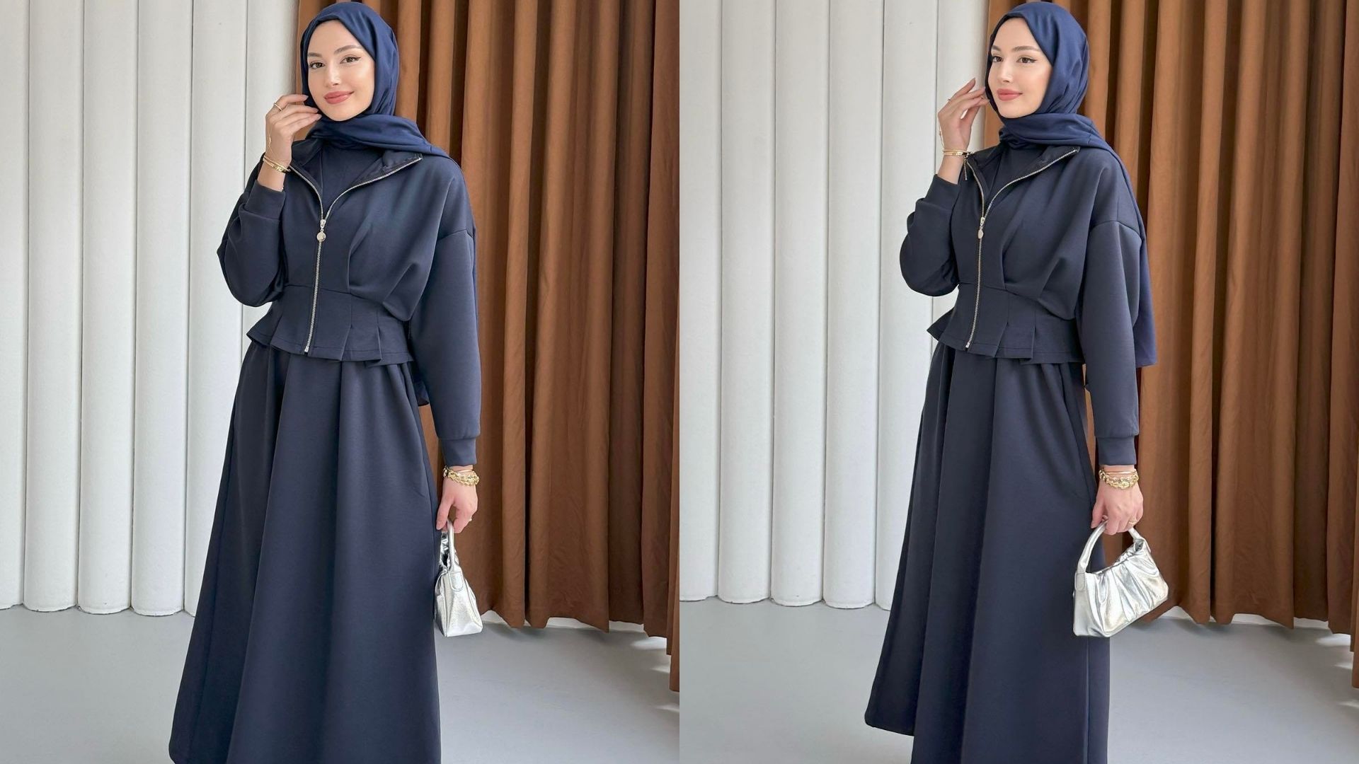 Tesettür Ceketli Takım ile Günlük Rahatlık