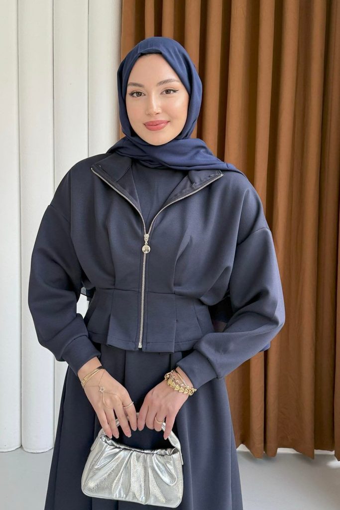 tesettür ceketli takım