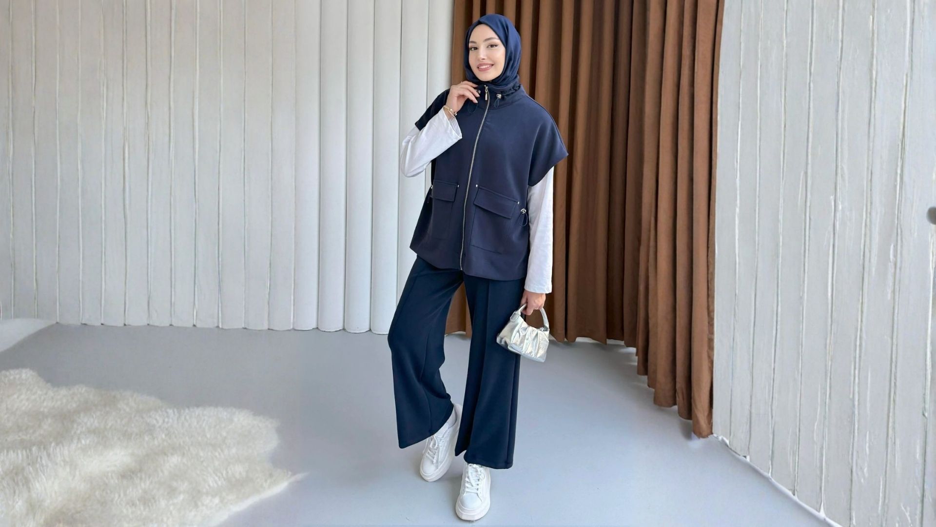 Tesettür Yelek Kombin Nasıl Yapılır?