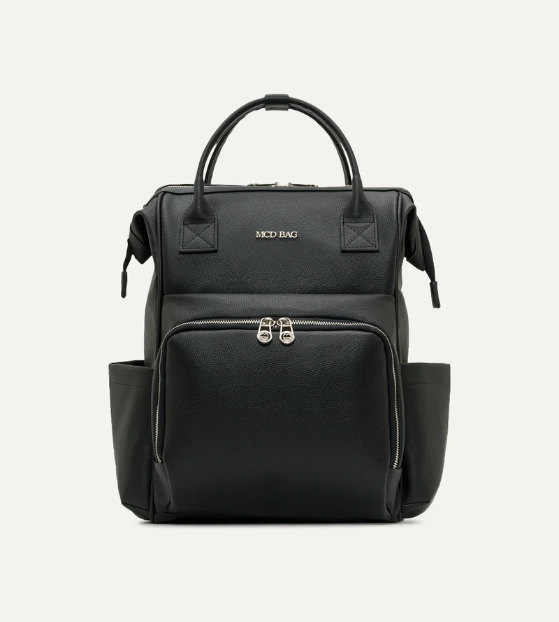 Deri bebek bakım çantası 